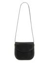 Jil Sander Coin Shoulder Bag In Black