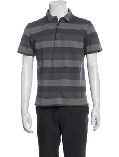 Pre-owned Jil Sander Collar Short Sleeve Polo Shirt In Blue