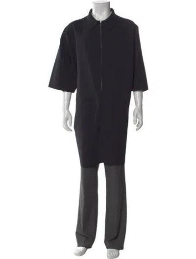 Pre-owned Jil Sander Collar Short Sleeve T-shirt W/ Tags W/tags In Black