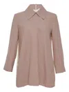 Jil Sander College Checked Top In Red