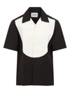 Jil Sander Colour-block Short-sleeve Shirt In Multi