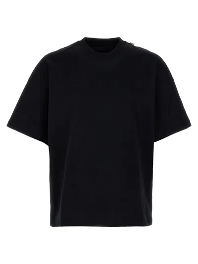 Jil Sander Comfort Fit Black Crewneck T-shirt