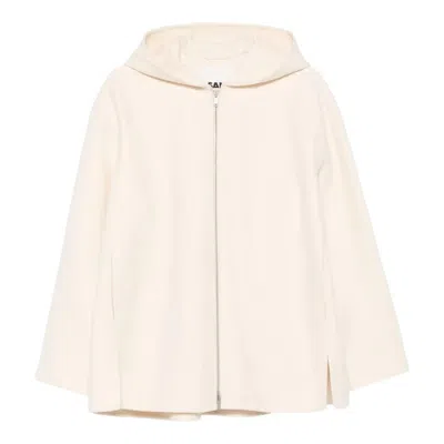 Jil Sander Compact Double Blouson In White