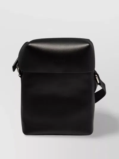 Jil Sander Compact Flap Crossbody Bag