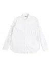 Jil Sander Concealed Button-cuffs Shirt In White