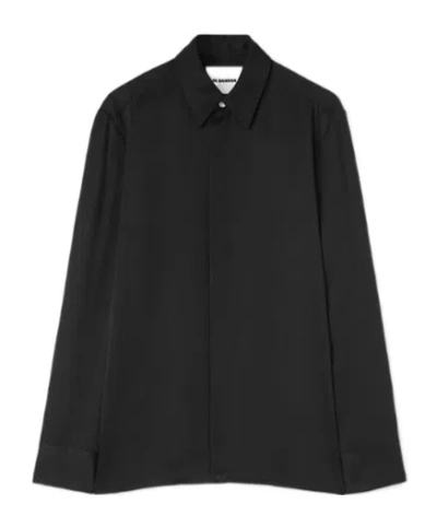 JIL SANDER JIL SANDER	BUTTONED STRAIGHT HEM SHIRT