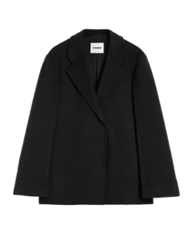 JIL SANDER JIL SANDER CONCEALED FASTENED COAT