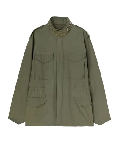 JIL SANDER CONCEALED FASTENING SHIRT JACKET