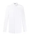 Jil Sander Concealed Placket Shirt In White