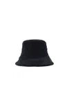 Jil Sander Corduroy Bucket Hat In Black