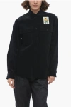 Jil Sander Corduroy Overshirt With Embroidered Patch