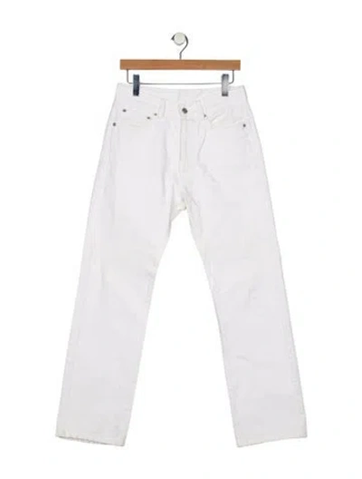 Pre-owned Jil Sander Corduroy Pants In White