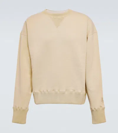 Jil Sander Cotton And Cashmere Sweatshirt In Almond