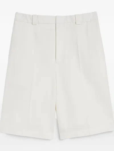 Jil Sander Cotton Belted Shorts