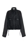 Jil Sander Cotton Blouson Jacket In Black