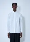 Jil Sander Men Cotton Button-down Shirt In Blue