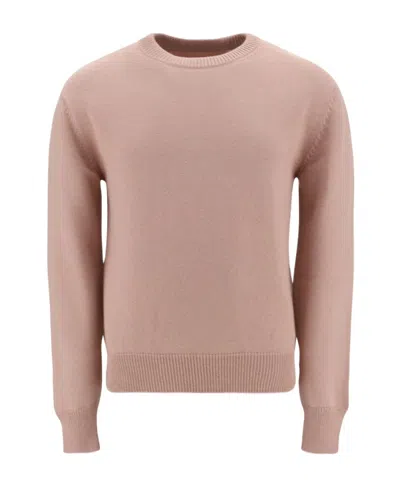 Jil Sander Cotton-cashmere Jumper In Pink