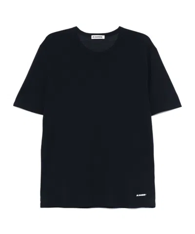 JIL SANDER COTTON CREPE T-SHIRT