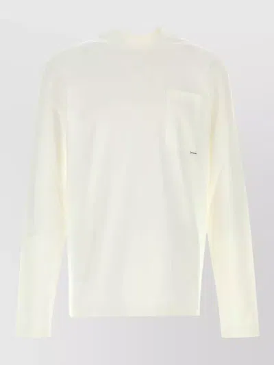 Jil Sander Off White Crew Neck T-shirt