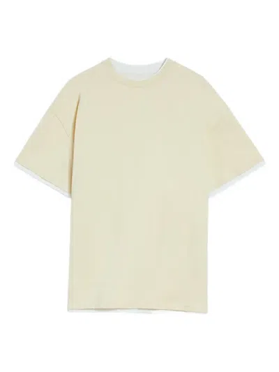JIL SANDER COTTON CREW-NECK T-SHIRT