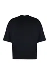 Jil Sander Basic Crewneck T-shirt In Black