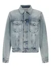 Jil Sander Denim Jacket With Chest Pockets And Collared Neck In Blue
