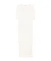 Jil Sander Cotton Dress In White