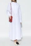 Jil Sander Cotton Shirtdress In White