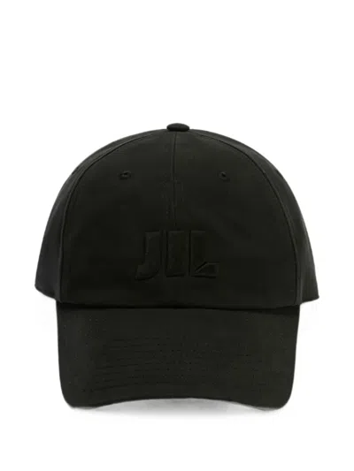 Jil Sander Cotton Drill Hat In Black
