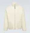 Jil Sander Cotton Fleece Jacket In Beige