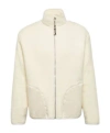 Jil Sander Cotton-fleece Jacket In White