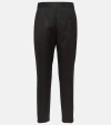 Jil Sander Cotton Gabardine Pants In Black