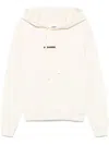 Jil Sander Hoodie With Logo Print