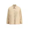 Jil Sander "coach Jacket With Logo Print"