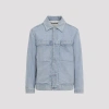 Jil Sander Denim Jacket Long Sleeves Chest Pockets In Blue