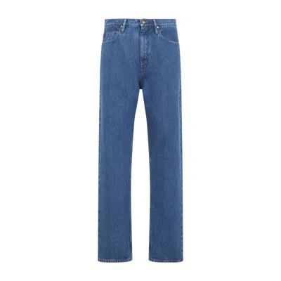 Jil Sander Cotton Jeans In Blue