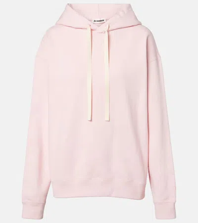 JIL SANDER COTTON JERSEY HOODIE
