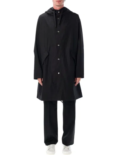 JIL SANDER JIL SANDER COTTON LOGO PARKA