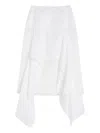 Jil Sander Cotton Midi Skirt