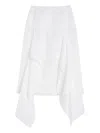 Jil Sander Cotton Midi Skirt