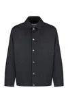 Jil Sander Cotton Overshirt In Multi