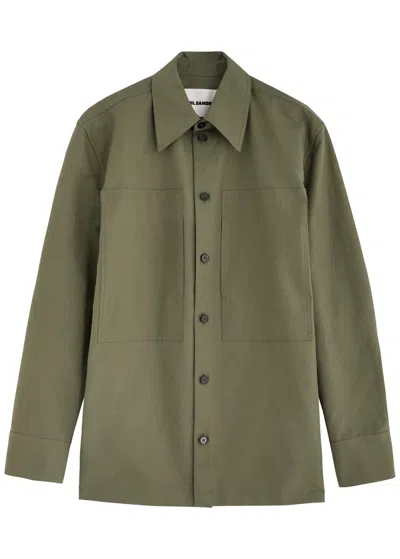 JIL SANDER JIL SANDER COTTON-POPLIN SHIRT