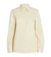 Jil Sander Cotton Poplin Shirt In White