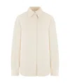 Jil Sander Cotton Poplin Shirt In White