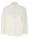 Jil Sander Cotton Poplin Shirt With Button Closure