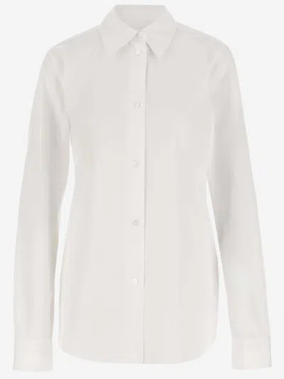 Jil Sander Cotton Shirt In White