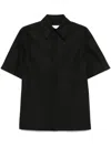 Jil Sander Cotton Shirt In Black