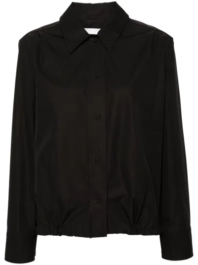 Jil Sander Cotton Shirt In Black