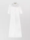 Jil Sander Cotton Shirtdress In White