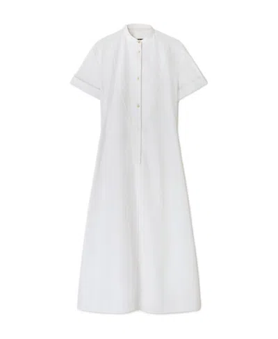 JIL SANDER JIL SANDER ASYMMETRIC HEM A-LINE DRESS